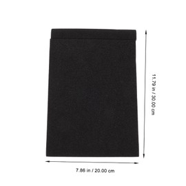 2Pcs Shock absorbers Speaker Pads trumpet desktop Non-slip mat monitor shock absorbing cotton Audio desktop speaker stands damping bass corner sound