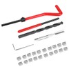 Chazcool 25Pcs Thread Repair Kit M7 x 1, Kit Thread
