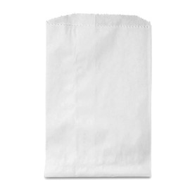 White Paper Bags 6-1/4" X 9 1/4" | Quantity: 1000