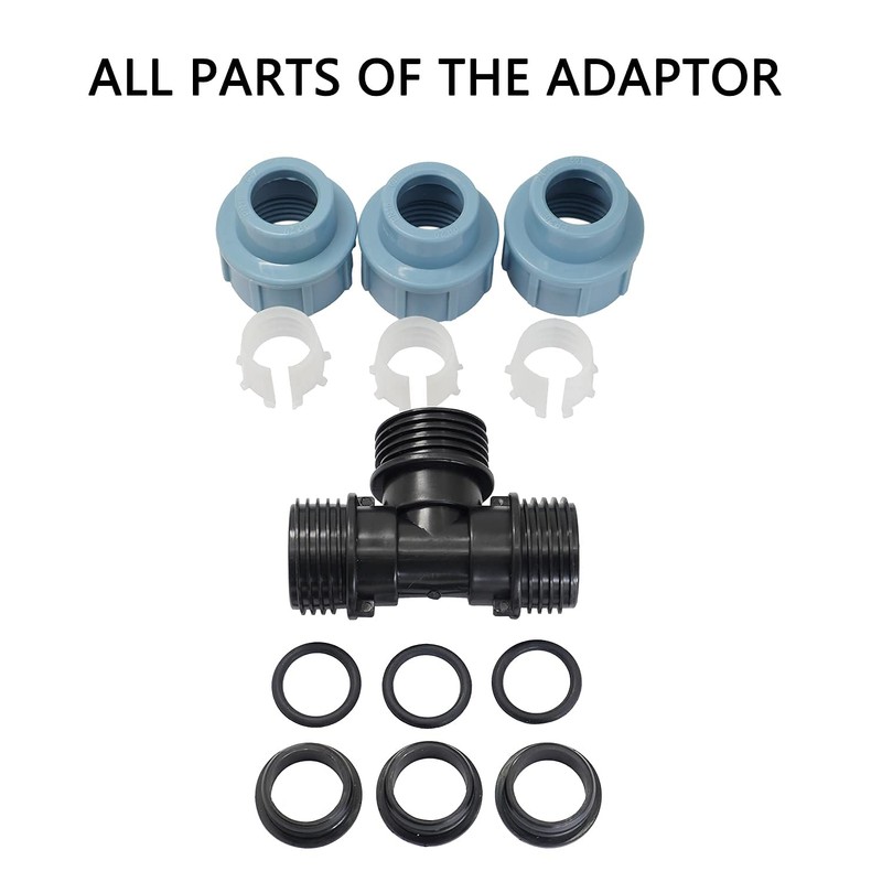 Casoter 20mm Diameter T-Shaped Female MDPE PP tee Water Adaptor,