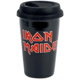 Iron Maiden Travelmug *Logo* Reisebecher Keramik