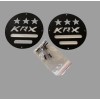 PBR Products Kawasaki KRX 1000 Floor Drains BLACK - Made