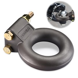 Pintle Hitch Lunette Ring, Forged Steel Pintle Hitch with Lunette, Tow Eye - Trailers and Towing Accessories