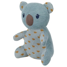Sterntaler 3012105 Stay True to Nature Koala Kalla Knitted Toy for Babies from Birth, 29 x 15 x 13 cm, Light Blue