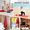 Wowtowelz Microfibre Towel (Red, 180 x 110 cm)