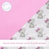 2 Piece Baby Kids Bedding Set 120x90cm Duvet Cover &