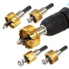 TOOLSTAR Hole Cutter Drill Bit 42mm HSS Carbide Tip Hole