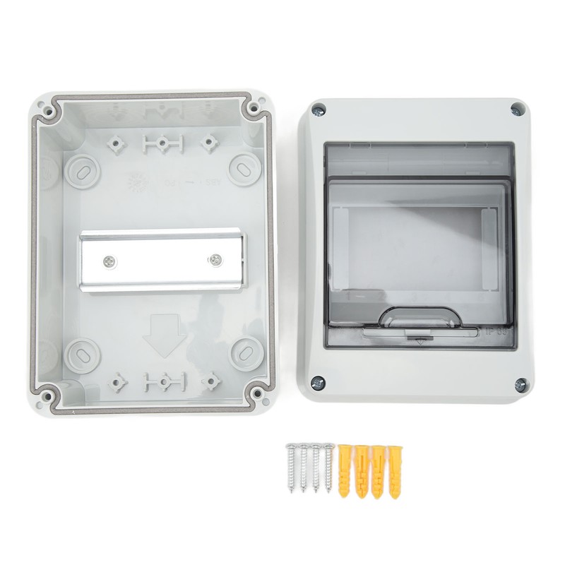 Circuit Breaker Distribution Box Open Mounting IP65 Waterproof 5 Way