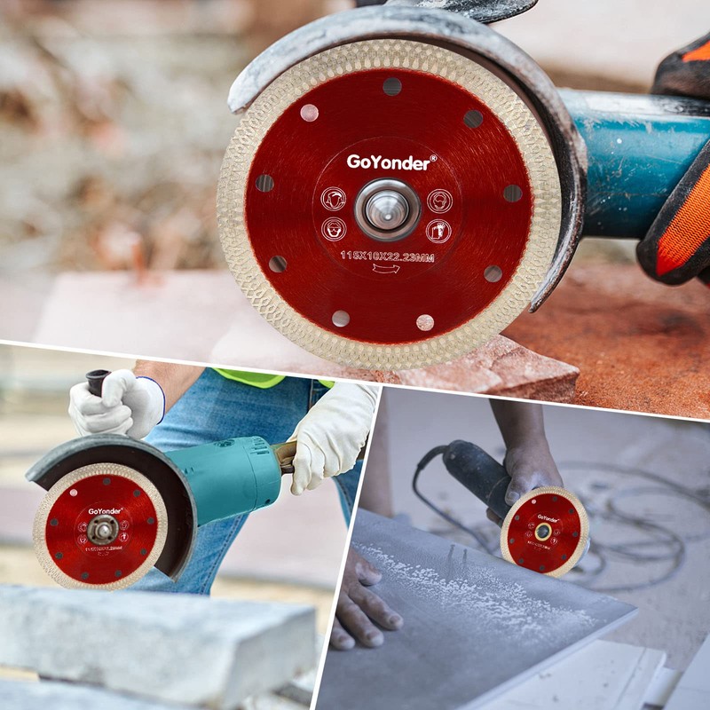 GoYonder Super Thin 4" Grinder Blades Tile Blade, Diamond Saw