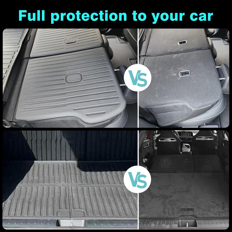 BestEvMod for EV6 Cargo Liner All Weather Trunk & Second