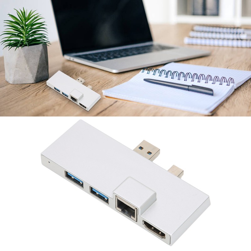 6 in 1 Docking Station For Surface 4K Resolution 5Gbps