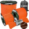 X XBEN Reflective Paracord 1000lb, 50/100/200/500/1000ft 4mm, 13 Strand Parachute