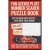 Fun License Plate Number Search Puzzle Book: Brain Games Easy
