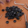 TIESOME Faucet Washers, 58 PCS Hose Bib Repair Kit with