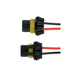 AUTO OCCASION 4Pack Headlights Fog Lights Female Adapter Wiring Harness Sockets Wire Connector Compatible with 9005 9006 HB3 HB4