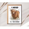 SNM Designs - 'Herd It's Your Birthday' Fun Pun Card