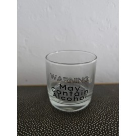 Holiday Gift Glass Cup