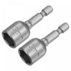 sourcing map Quick-Change Nut Driver Bit, 1/4" Hex Shank 13mm
