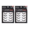 Ardell False Lashes Faux Mink Wispies Paquete múltiple, 4 pares