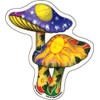 Dan Morris - Mushrooms -Sticker / Decal