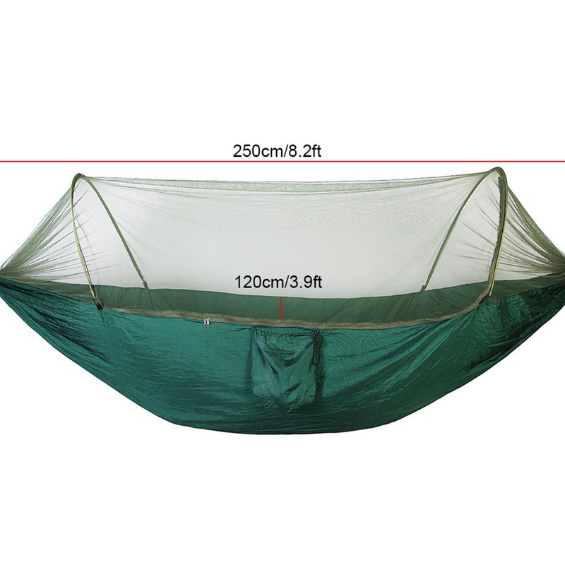 Double / Single Portable Camping Travel Hammock Hanging Bed with