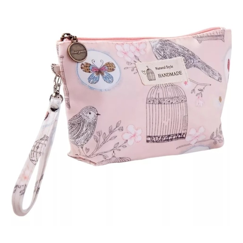 Fudeam Cosmetiquera Bolsa Almacenamiento Impermeable Pastel