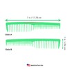 Allegro Combs 6000 Wide Tooth Vented Hair Combs - Set