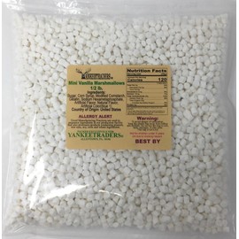YANKEETRADERS, Vanilla Dehydrated Marshmallow Bits - 1/2 LB