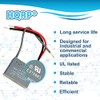 HQRP Ceiling Fan Capacitor CBB61 4uf 2-Wire plus HQRP Coaster