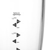 KASANOVA Shaker cocktail elettrico 500 ml con pompa trasparente