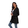 QIXING Sweater Cardigans for Women Open Front Lightweight Cardigan Long