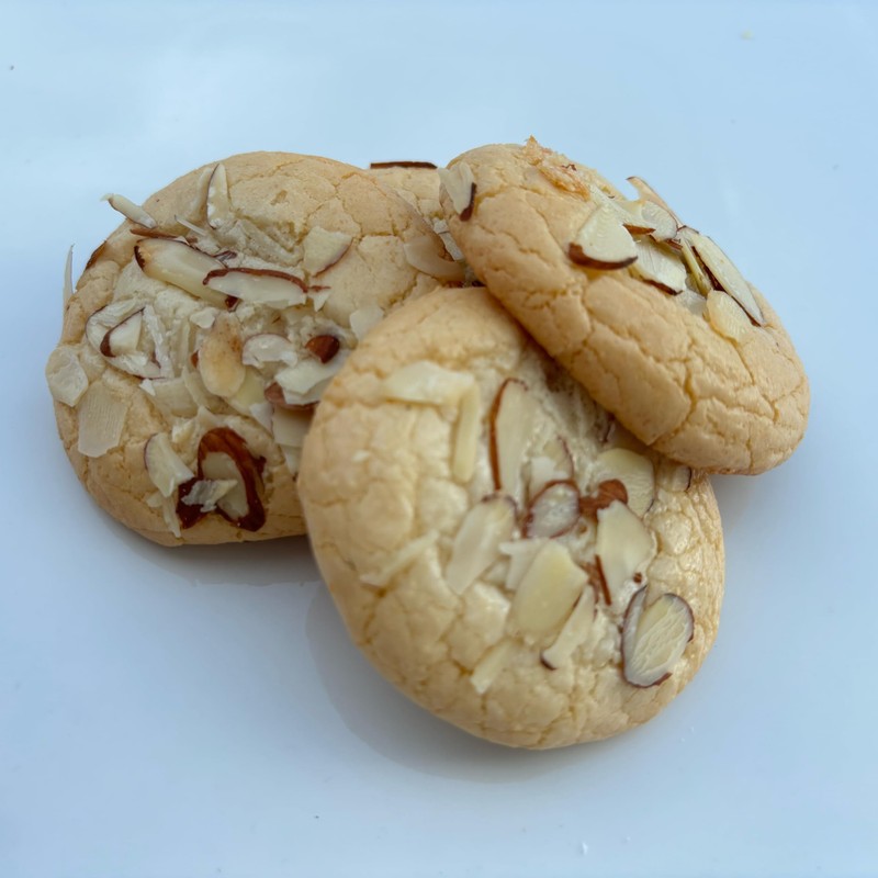 Amygdalota Hand Made Traditional Greek Almond Cookies (16 oz)