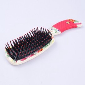 EyeShopping Rose Warrior Hair Brush (Large) Hair Brush Scalp Hair Brush Blow-Dry Brush