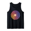 Degu Spiral Gradient Graphic Tank Top