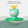 Electric Water Spray Toy Frog Bathtub Floating Water Sprinkler Shower