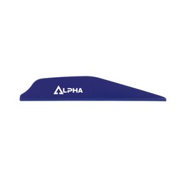 Bohning Alpha AR 1250 Vane, 2.8", Blue, 36pk