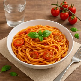 BNYD Microwave Pasta Cooker with Built-in Strainer Lid – Spaghetti Noodle Maker for Quick, Easy Cooking – Portion Control & BPA-Free Container