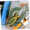 TEHAUX Heavy Duty Tin Snips Straight Head Metal Cutter with