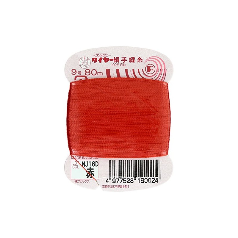 Fujix Tire [Silk Hand Sewing Thread] No. 9 80m col.404