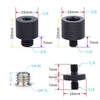 NIYATA 1 Set Tripod Thread Adapter 1/4 to 3/8 Inch,