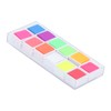 Neon Watercolor Paint Set 12 Colors Fluorescent Solid Art Supplies
