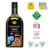 Flax Seed Cooking Oil - Amber Glass Bottle - Extra