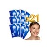 21 Piezas Tiras Bandas Blanqueadoras Tratamiento Dental 5d