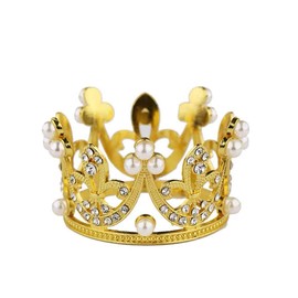 Infant Baby Girl Boy Crown Photo Shoots Headband for Newborn Crystal Princess Party Headwear Photography Props