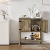 Mufico Sofa Table Console Table,Coffee Bar Cabinet,31.5 L x 13.8