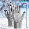 Trifabricy Womens Winter Gloves - Warm Soft Touchscreen Winter Gloves