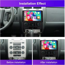 For Ford Escape 2008-2012 Apple Carplay Car Stereo Radio Android 12 GPS Nav WIFI