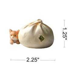 Gemmia Miniature Fairy Garden Cat Figurines- Hide and Seek