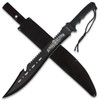 Black Legion Jungle Hunter Machete with Sheath | 25" Tactical