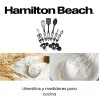 Hamilton Beach Set Juego 14 Utensilios De Cocina Profesional Hamilton